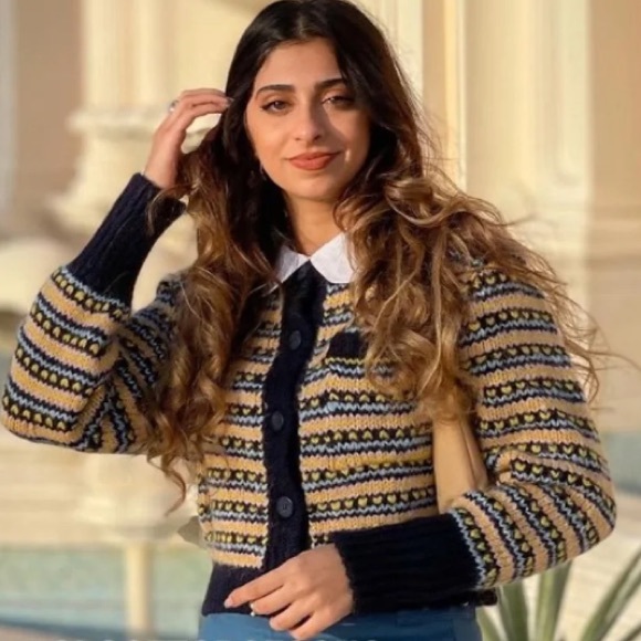 Zara Knit Button Down Sweater - Picture 2 of 8